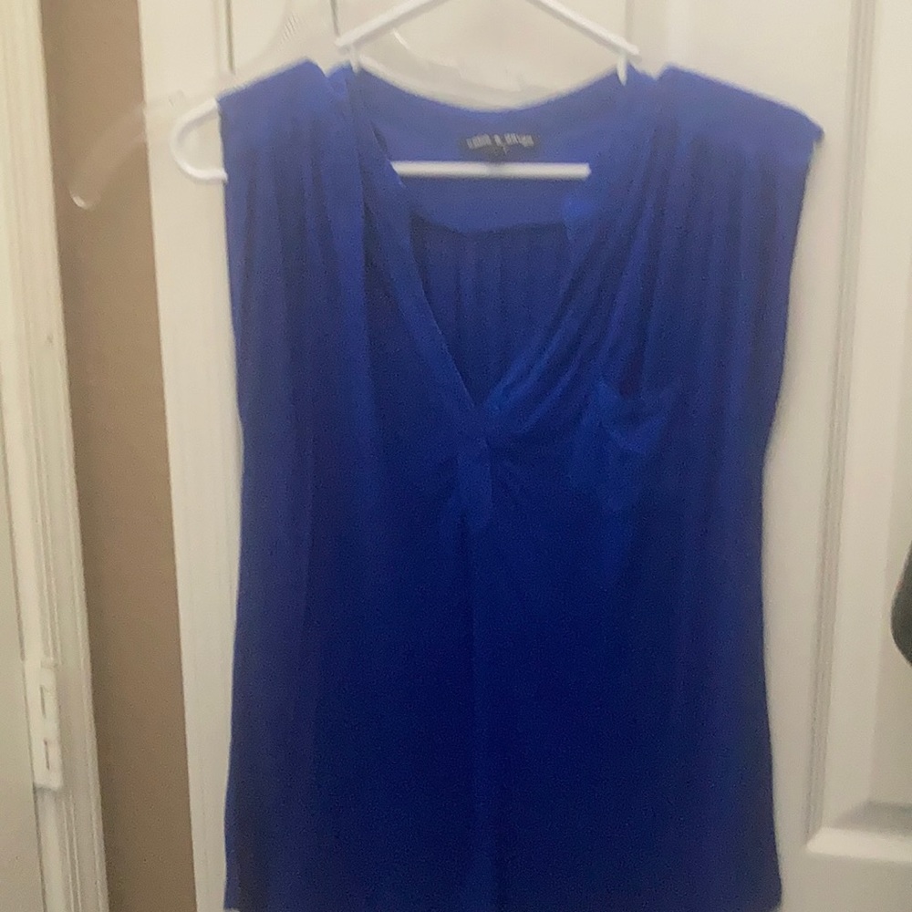 FINAL MARKDOWN Ladies cable & gauge top (M)